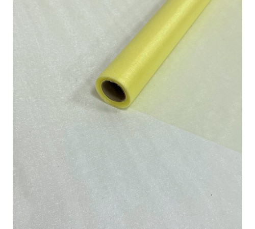 РАСПРОДАЖА Органза однотонная 70см*9м.