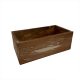 Кашпо "Ящик"(дерево) 24,5*13,5*Н9см.