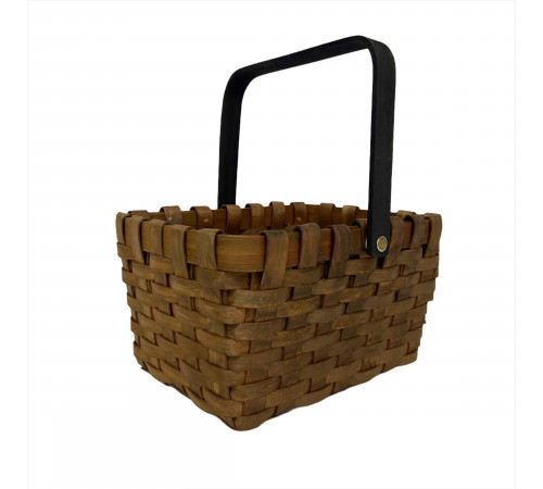 Корзина плетеная (секвойя) 22x15xH12,5/26см.