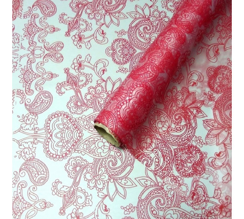 Пленка матовая "Ажур" 50см*10м.