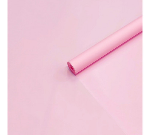 Пленка матовая однотонная "PASTEL-лак" 59см*180гр.