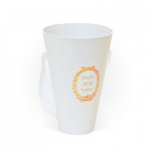 Коробка "Конус" D13х7/H20см "JUST FOR YOU"